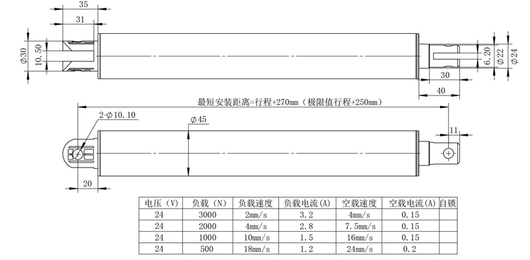 SD50直流電動推桿(圖6)